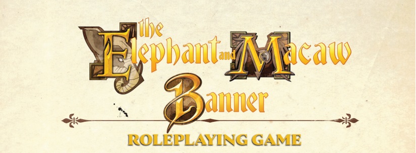 The Elephant and Macaw Banner RPG: nuovi paesaggi fantasy.