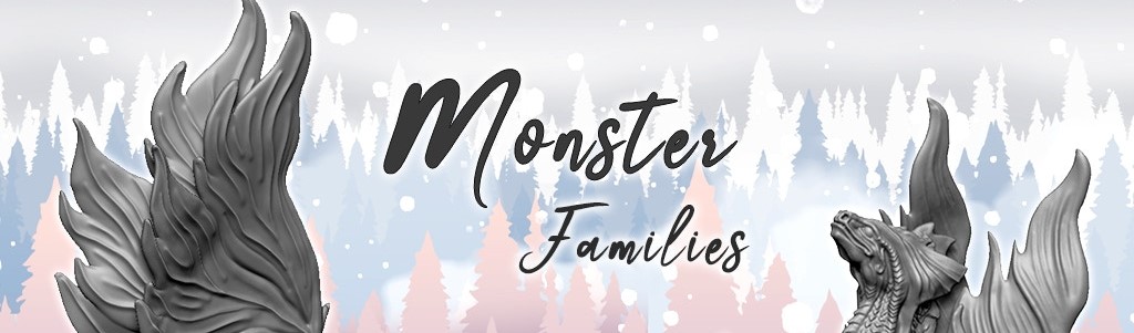Monster Families: stop to lonely monsters